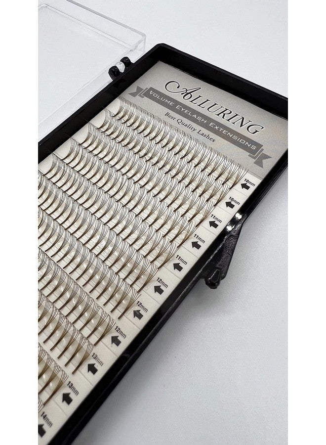 ألورينغ رموش كثيفة بنية متنوعة مختلطة 5D Lash Fans C Curl بسمك 0.07 مم وصلة رموش ملونة (D.07 × حجم مختلط (1014 مم)) - Image 1