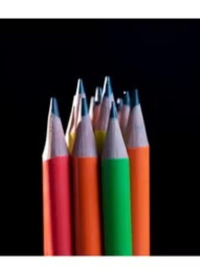 برافو مجموعة قلم رصاص برافو 24 قطعه - قلم فلورسنت 2HB - Image 3