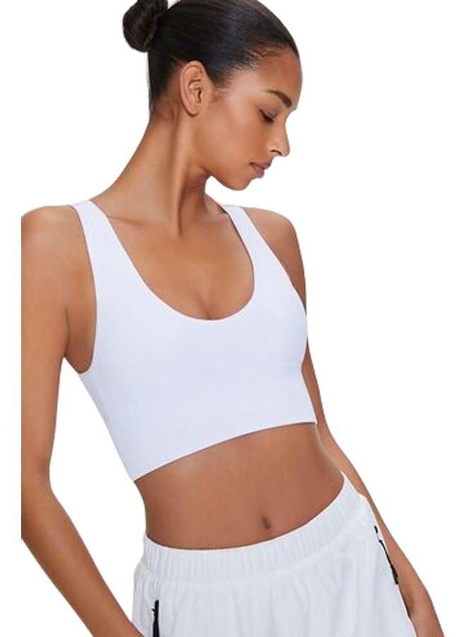 FOREVER 21 حمالة صدر رياضية طويلة بدون خياطة  - Image 1