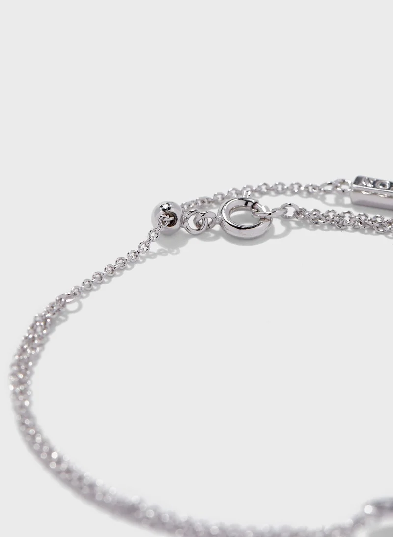 OLIVIA BURTON OBJAMB45N Lucky Bee Chain Bracelet