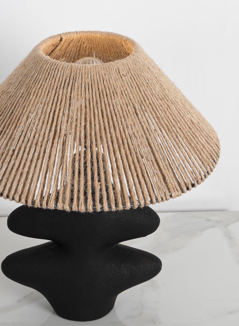 كلوك اباجورة اوولا من الفخار - بني - Image 3