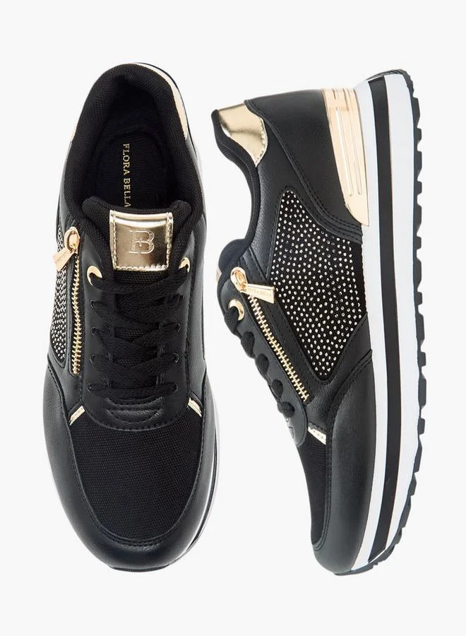 فلورا بيلا من شو إكسبرس سنيكرز نسائي بألواح وإغلاق برباط