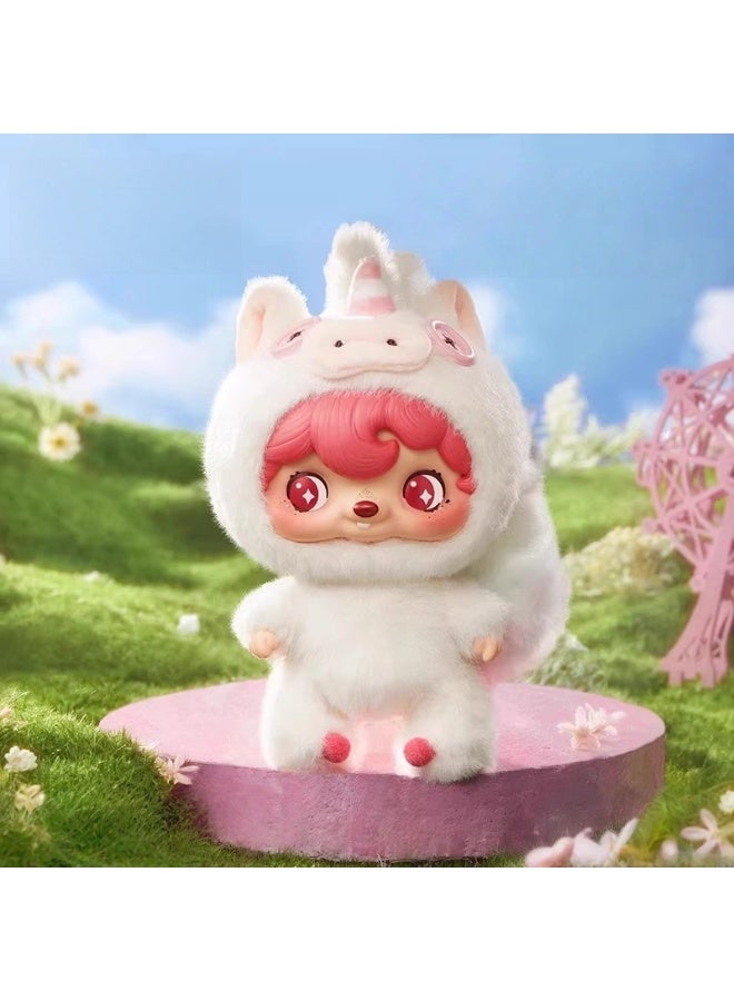 general POUKAPOUKA vinyl plush blind box cute character model collection decorative toys gifts for family and friends - Image 4