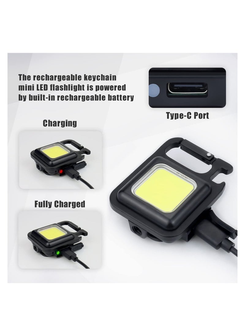 ELTRAZONE Rechargeable 800 Lumens Mini Flashlight - Pack of 2  - Image 4