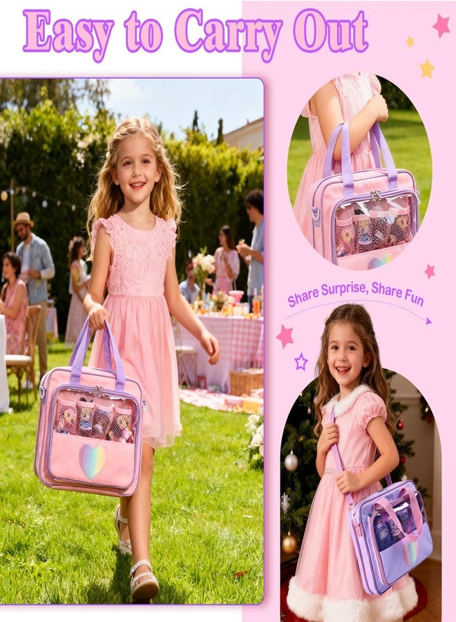 Craflakow Doll Carrying Bag Compatible with LOL Surprise Dolls, Storage Organizer Compatible with Barbie Dolls 6-12Inch, Multiple Pockets for Accessories(Bag only) - Image 2