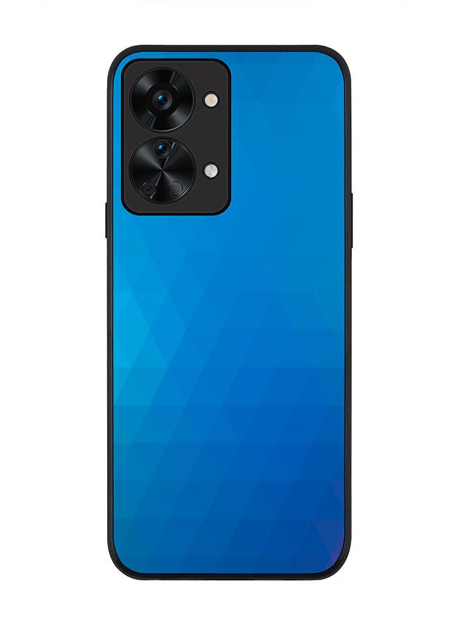 Stylizedd Rugged Black edge case for OnePlus Nord 2T Slim fit Soft Case Flexible Rubber Edges Anti Drop TPU Gel Thin Cover - Ocean Prism - Image 1