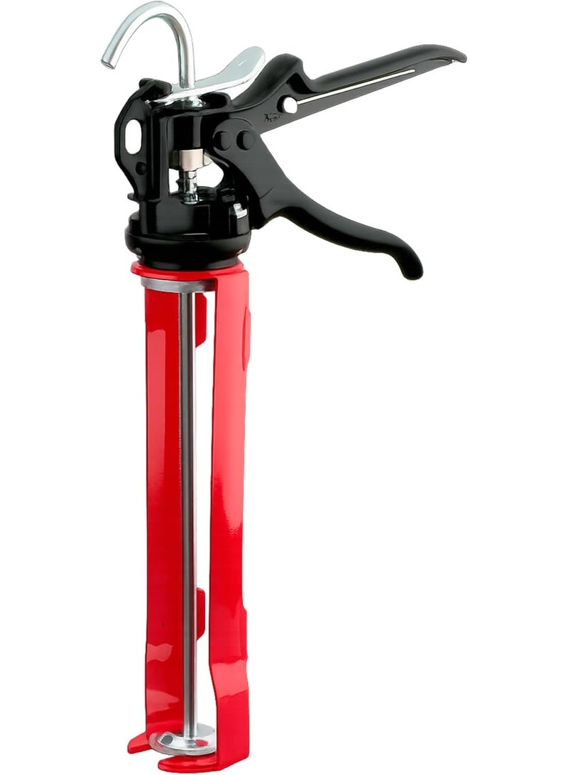 SILTOX Heavy Duty Sealant Caulking Gun Manual Applicator for Silicone, Adhesive & Sealant Cartridges | Smooth Trigger Mechanism | Anti-Drip Design | Durable Steel Frame | Professional Sealant Gun - Image 1