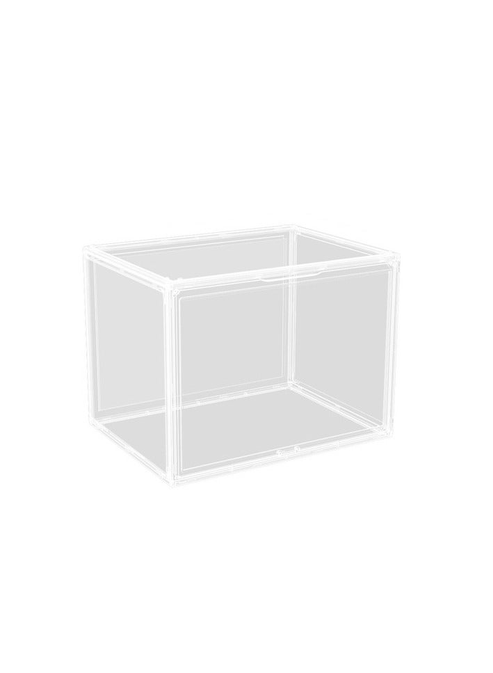 Large Clear Acrylic Handbag Storage Organizer with Magnetic Door - Stackable Transparent Dustproof Display Case for Purses, Wallets, Accessories  - Image 1