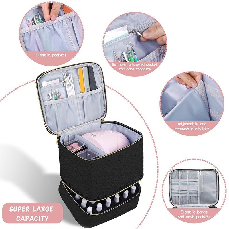 Large Capacity Cosmetic Toiletry Bag - Image 3