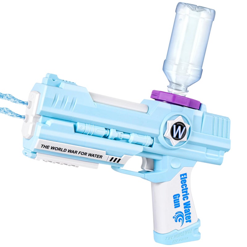 weirtoya Electric Water Gun Ultimate Battle Blaster Water Guns with Dual Nozzles High Capacity Automatic Squirt Guns Summer Outdoor Beach Swimming Pool Party Toy for Adult Kids - Image 3