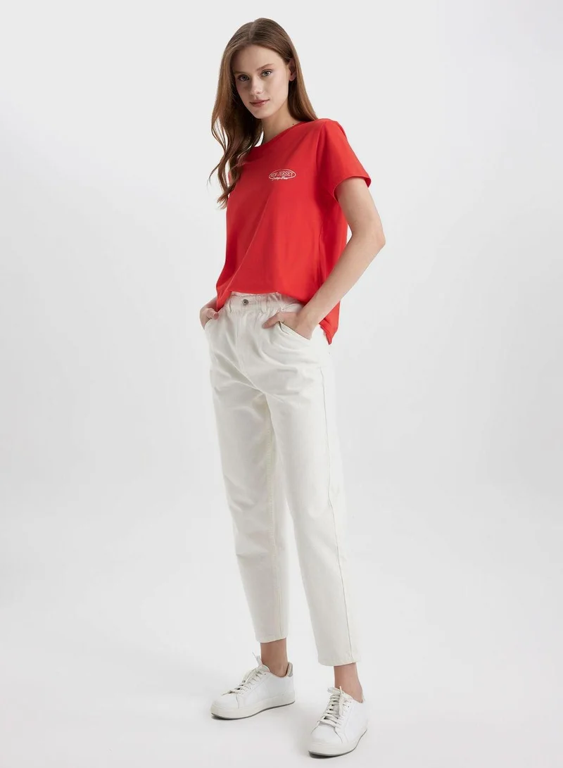 DeFacto Regular Fit Crew Neck Short Sleeve T-Shirt