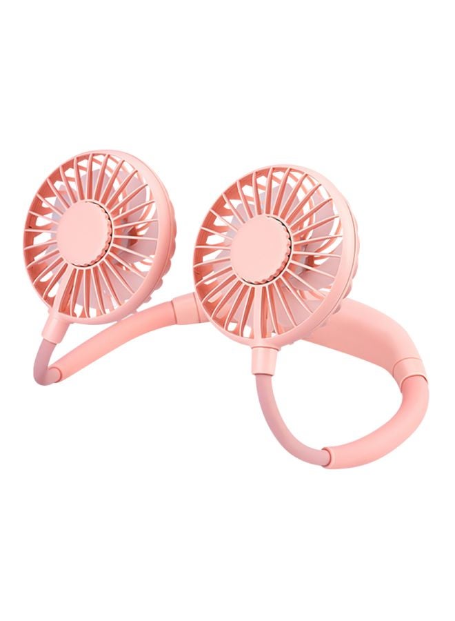 إسكدنيا مروحة رقبة معلقة قابلة للشحن LJK-188 وردي - Image 1