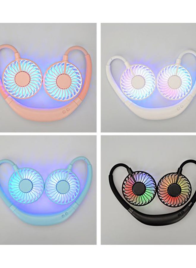 إسكدنيا مروحة رقبة معلقة قابلة للشحن LJK-188 وردي - Image 5