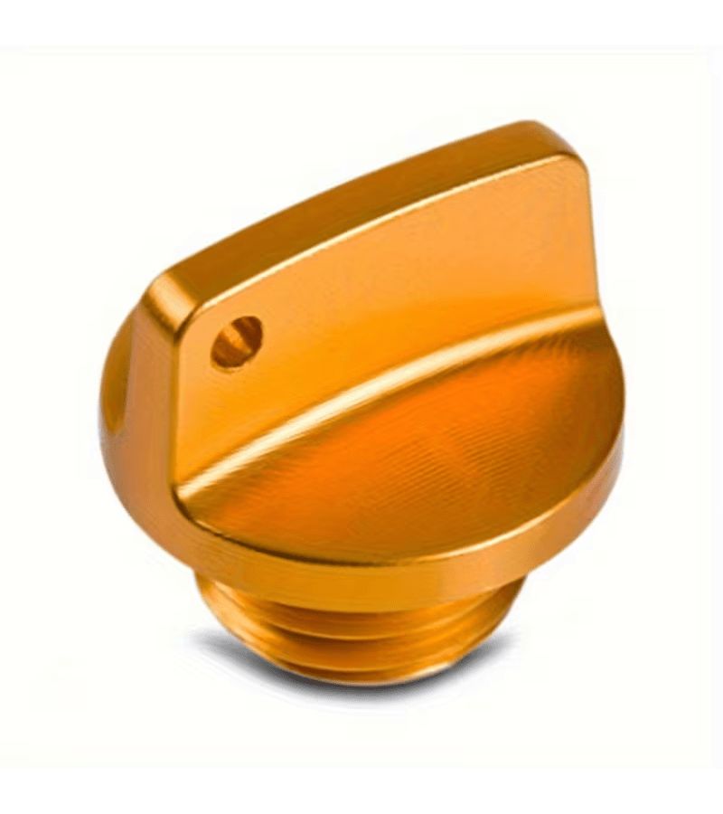 M20 X 2.5 Milled Crankcase Cap Multicolored CNC Engine Oil Filler Screw Cover for Motorcycles - Image 4