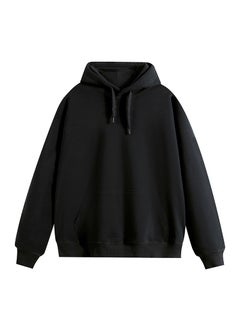 Generic 600g Heavyweight Silver Fox Fleece Hoodie Unisex Autumn Winter Love Sweatshirt Jacket Wine Red-Hoodie  - Image 4