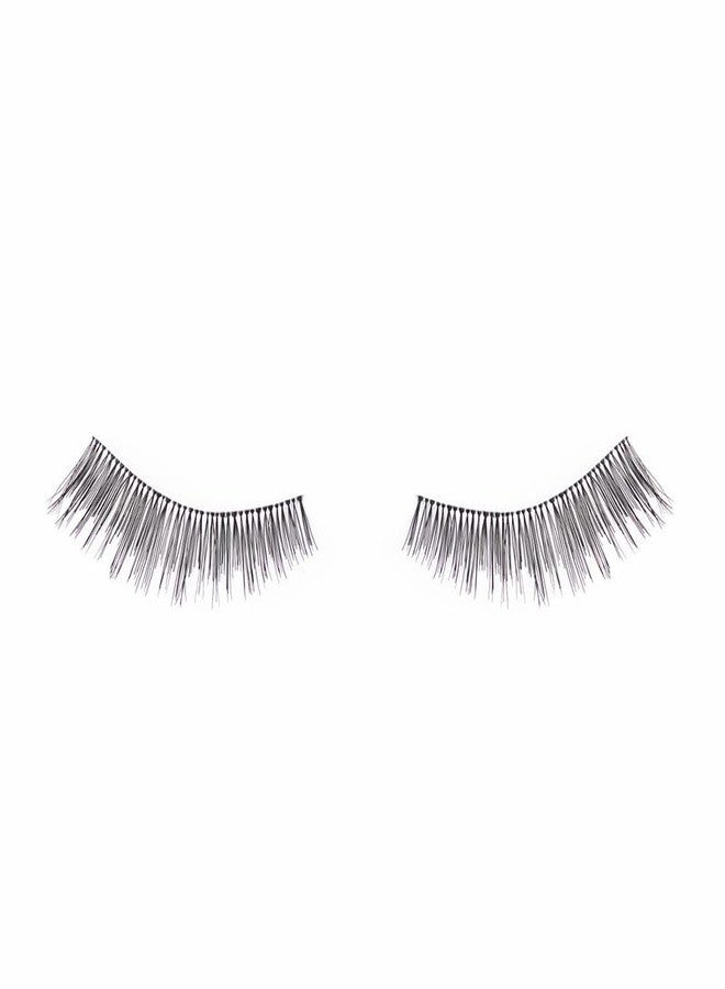 Uroparis 41 Eyelashes for Women - Tapered Handmade Eye Lashes | Lightweight False Lashes with Premium Virgin Hair | Invisible Band | For Glam Look & Enhance Beauty (Black) - 1 Pair - Image 3