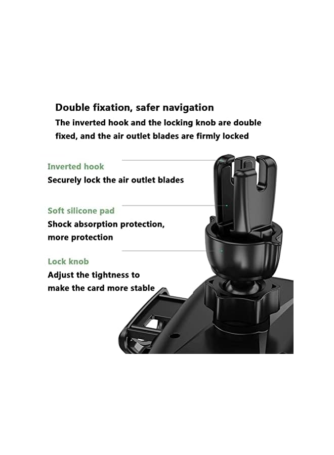 PROMASS Car Phone Holder Mount, Mobile Phone Holder for Car Air Vent, Compatible with iPhone 14 Pro Max 13 12 11, Samsung S23, Xiaomi, ONEPLUS, Google, HUAWEI and more  - Image 3