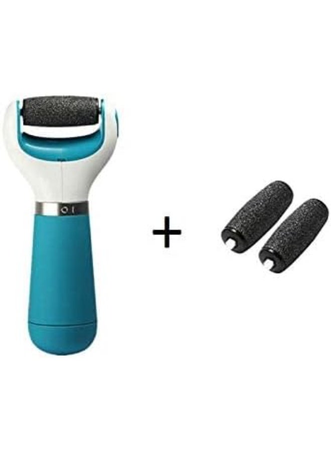 مبرد كهربائي للقدمين ومزيل للجلد الميت للحصول على قدمين ناعمتين في المنزل جهاز باديكير لطيف مزود برأسين إضافيين لإزالة الجلد الميت بفعالية - Image 5