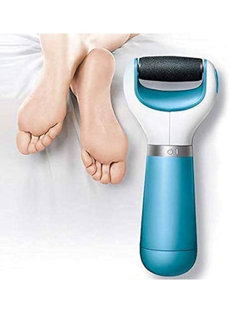 مبرد كهربائي للقدمين ومزيل للجلد الميت للحصول على قدمين ناعمتين في المنزل جهاز باديكير لطيف مزود برأسين إضافيين لإزالة الجلد الميت بفعالية - Image 3