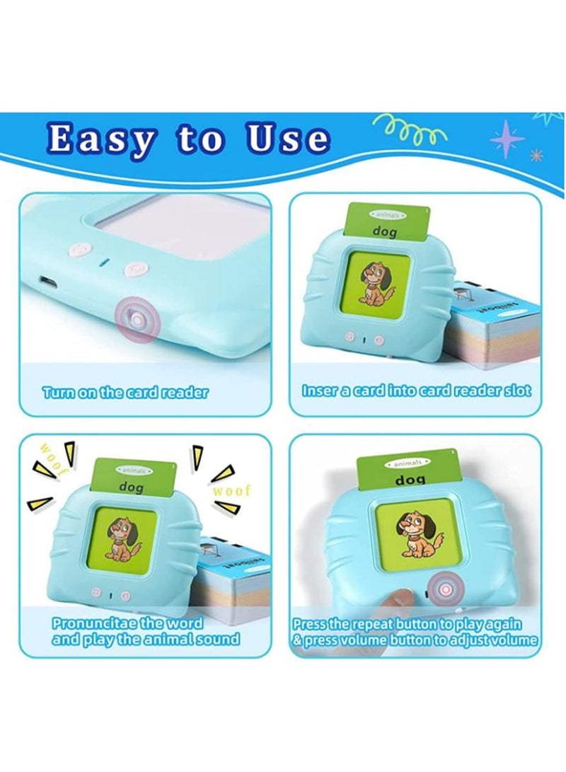 ST ZONE Talking Flash Cards Learning Toy for Toddlers – British English – 224 Audible Words – Electronic Interactive Educational Toy for Kids Aged 1–6 – Preschool & Early Learning Gift - Image 5