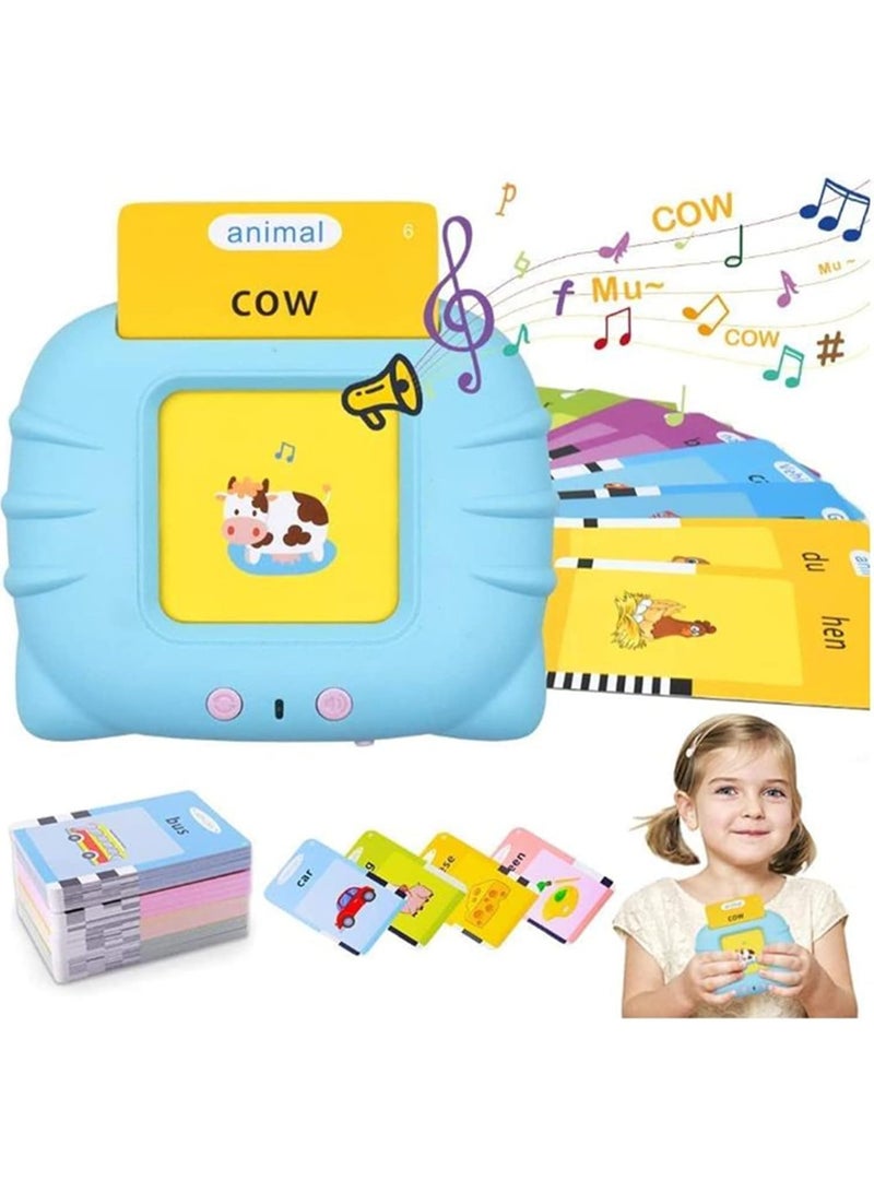 ST ZONE Talking Flash Cards Learning Toy for Toddlers – British English – 224 Audible Words – Electronic Interactive Educational Toy for Kids Aged 1–6 – Preschool & Early Learning Gift - Image 1