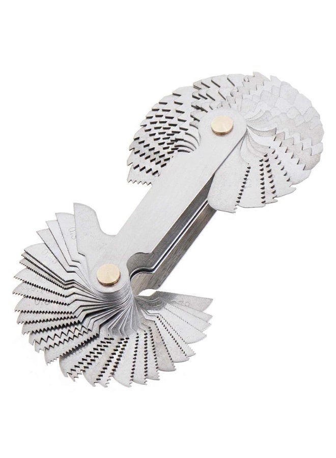 Metric & Imperial & Screw Gauge 55 Degree & Metric 60 Degree &60 Degree Thread Pitch Gauge for Industrial Measurement  - Image 1
