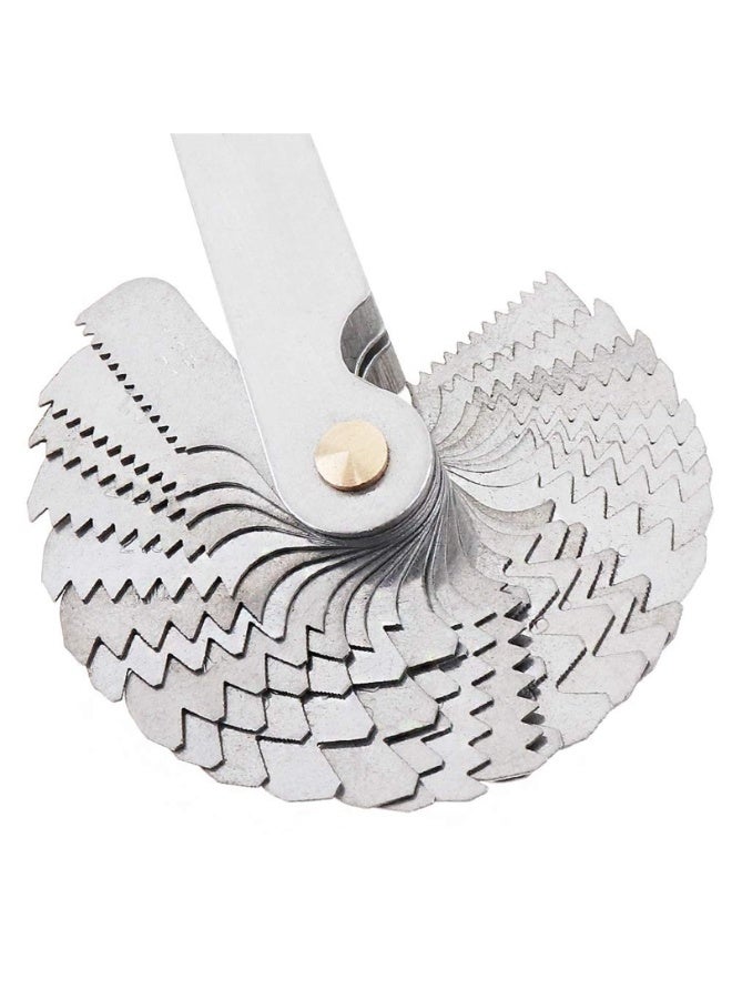 Metric & Imperial & Screw Gauge 55 Degree & Metric 60 Degree &60 Degree Thread Pitch Gauge for Industrial Measurement  - Image 4