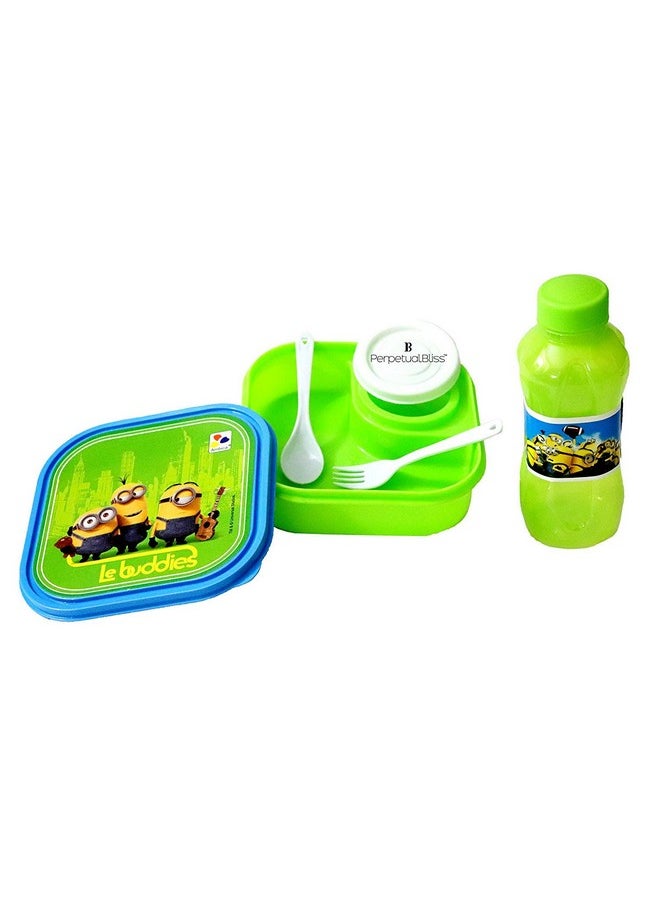 Perpetual Bliss Plastic Lunch Box with Water Bottle, Multicolour (Pack of 3) - pzsku/Z51CA809FE5640FA4654CZ/45/_/1736571413/9d29da2a-ffb4-4ff6-9a38-68f5935cf237