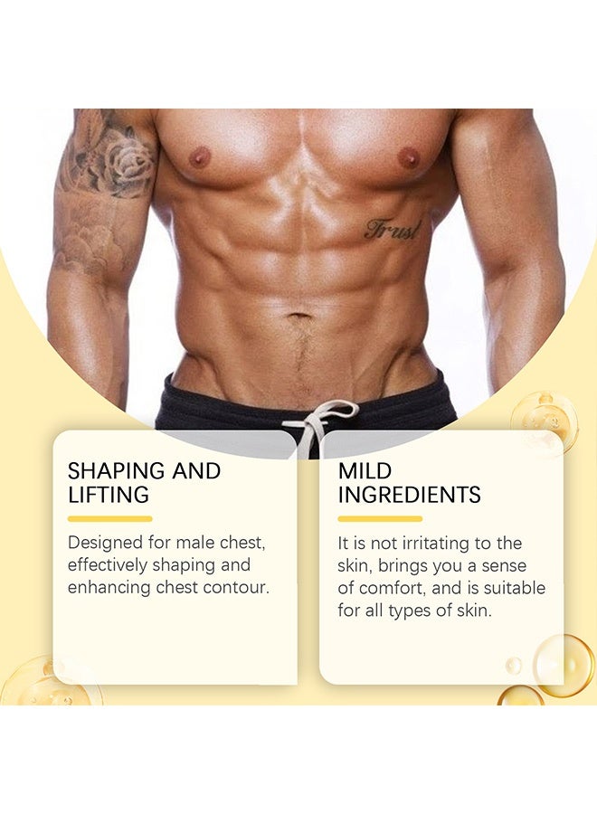 ximonth Men Therm Bee Venom Spray , Men Therm Bee Venom Gynecomastia Heating Oil, Gynecomastia Tightening Oil for Men, Can Help Strengthen the Chest Muscles 30ML - Image 4