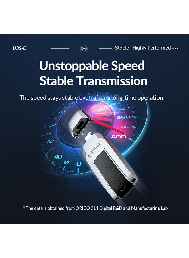 أوريكو محرك أقراص فلاش USB، سرعة القراءة: 260 ميجابايت/ثانية، سرعة الكتابة: 70 ميجابايت/ثانية، الذاكرة: 32 جيجابايت، المنفذ: USB-A - Image 5