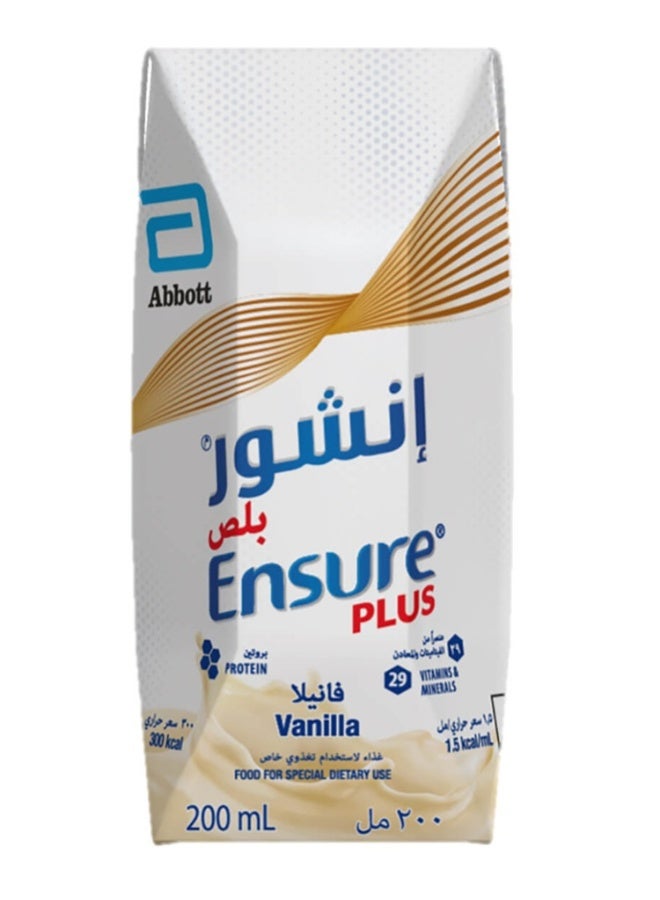Ensure Plus Liquid Milk Vanilla Up to 3 Months 200 ML