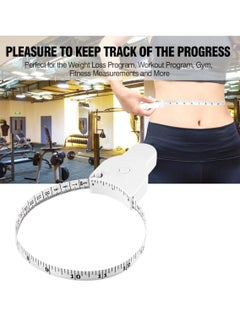 Generic Body Measure Tape 150cm Retractable Double Scale White  - Image 3