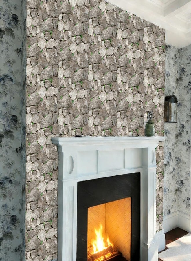 szgwtk 3D Panels Peel and Stick,Simulated Stone Wall,PVC Waterproof Self Adhesive Decorative for Interior Wall Decor,Living Room,TV Background,Study Room 10 Pcs 11.81x11.81 Inches. - Image 5