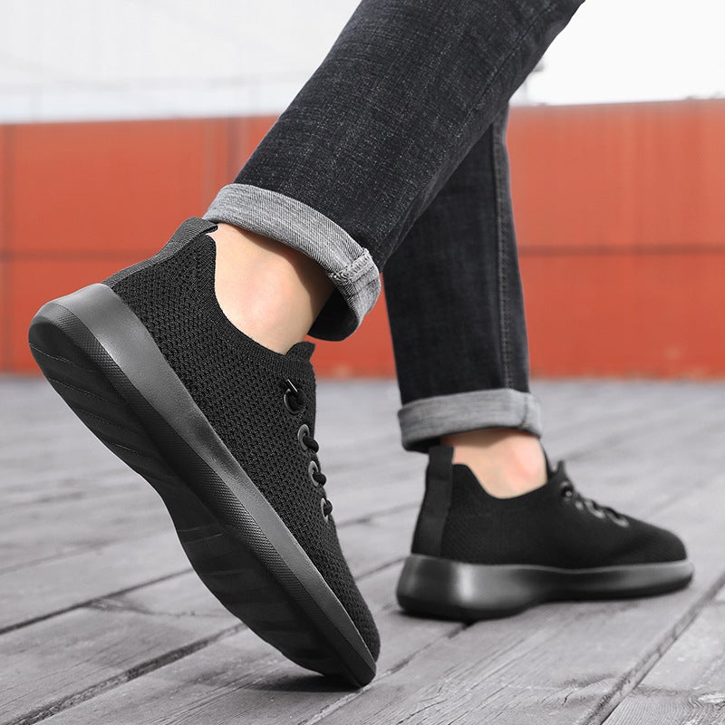 Unisex Slip-on Breathable Mesh Sneakers Lightweight Soft Sole - Image 3