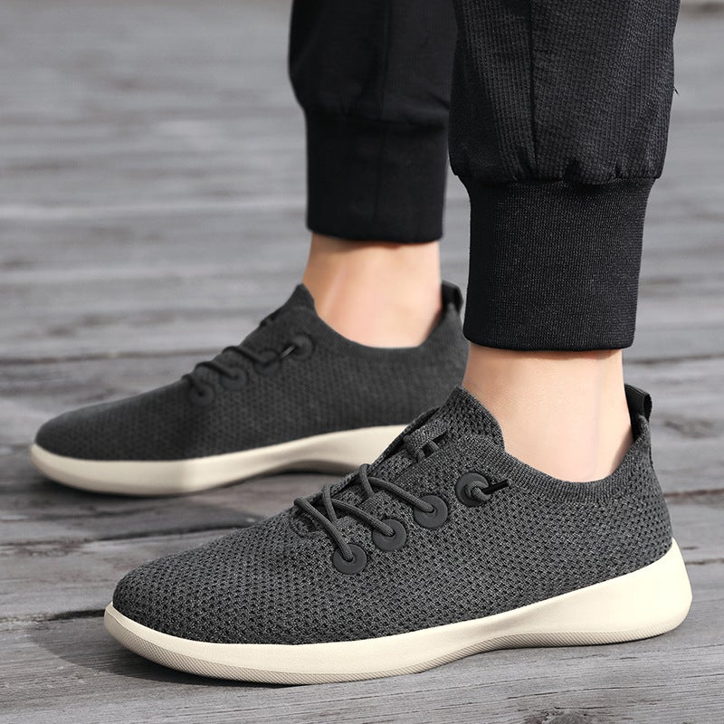 Unisex Slip-on Breathable Mesh Sneakers Lightweight Soft Sole - Image 2