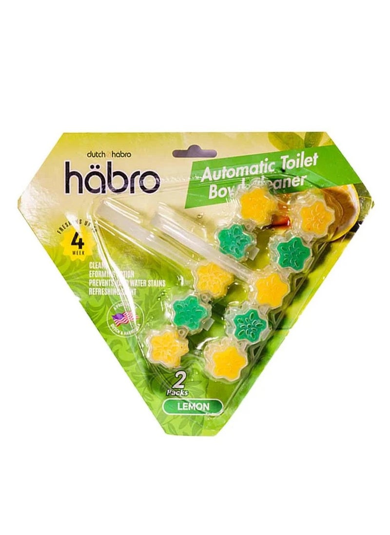 Dutch & Habro Automatic Toilet Bowl Cleaner Lemon 