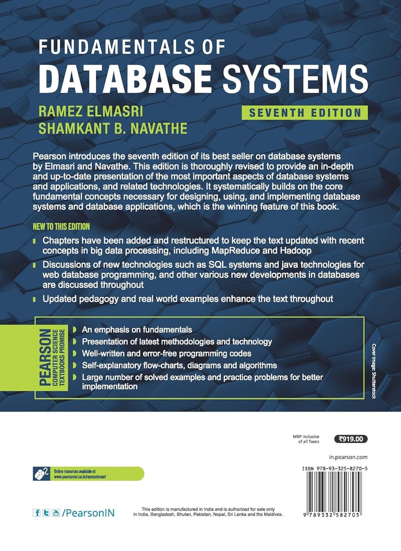 FUNDAMENTALS OF DATABASE SYSTEM, 7TH EDN - Image 2
