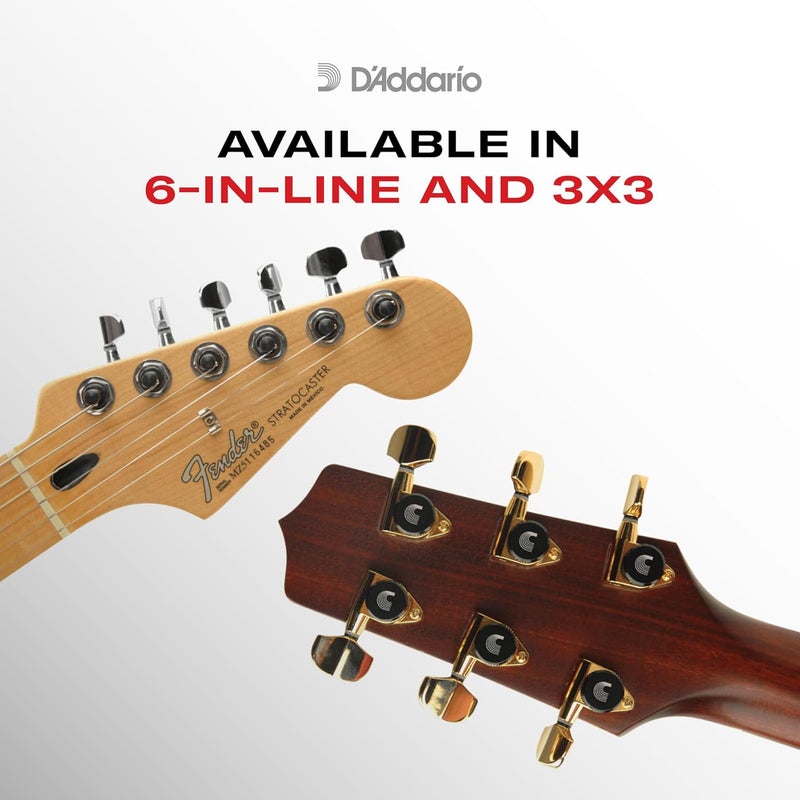 Planet Waves آلات ضبط الصوت أوتوماتيكية من بلانيت ويفز 3 + 3 - كروم - Image 5