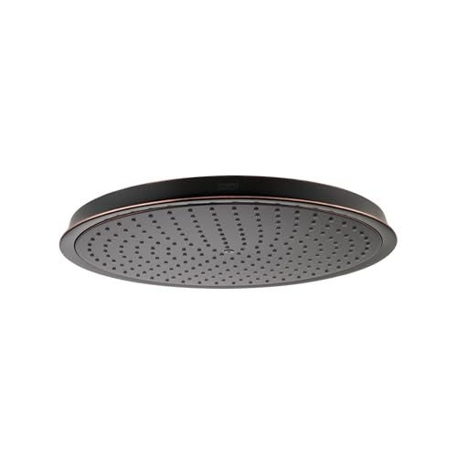 hansgrohe Raindance Classic 13-inch Showerhead Upgrade Classic 1-Spray RainAir Air Infusion with Airpower with QuickClean in Rubbed Bronze, 28428921, Medium - Image 5