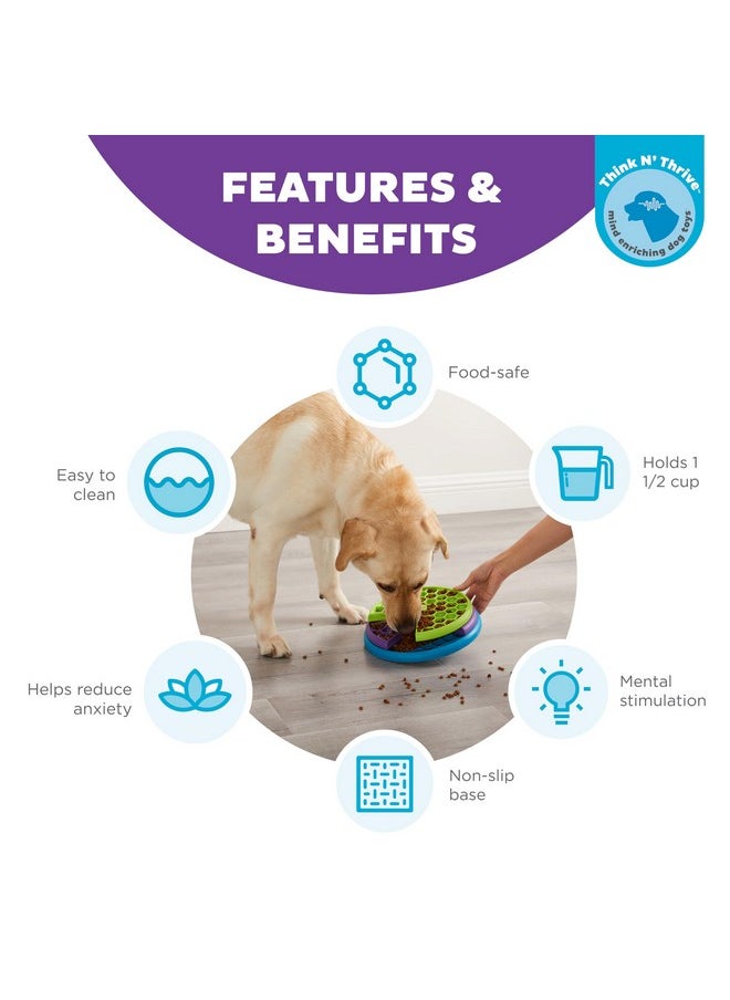 outward hound - Nina Ottosson Lickin' Layers Interactive Dog Puzzle Game And Slow Feeder - Image 1
