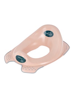 BABY PLUS Baby Potty Training Seat | Comfortable, Safe, Easy-to-Clean, Non-Slip, Lightweight, and Perfect for Hassle-Free Potty-Training Success | Toddler Toilet Trainer for Boys and Girls for Ages 1-5 , PEACH  - Image 1