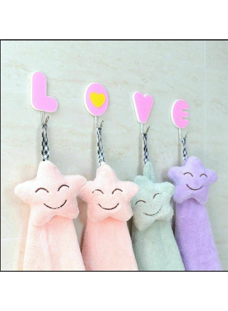 شماعة شكل love تحتوى على ٤ هوك - Image 2