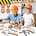 OCHIDO 46PCS Kids Tool Set with Portable Tool Box Electronic Toy Drill Toddler Tool SetTool Play Toys Construction Tools for Kids Christmas Birthday Gifts for Boys Ages 3 4 5 6 - Image 4