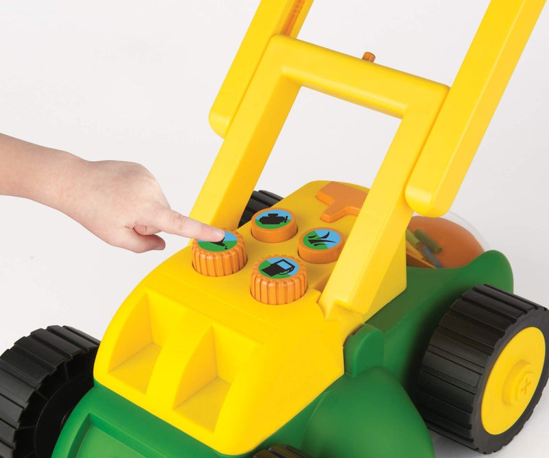 John Deere Tomy John Deere Electronic Lawn Mower, Toy for Kids - Image 2