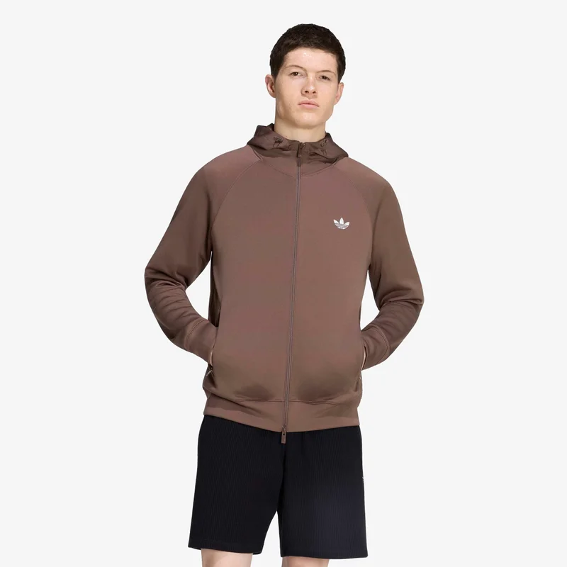 Adidas Originals  TREFOIL ESSENTIALS SPACER FULLZIP Hoodie for Men | Best Price UAE