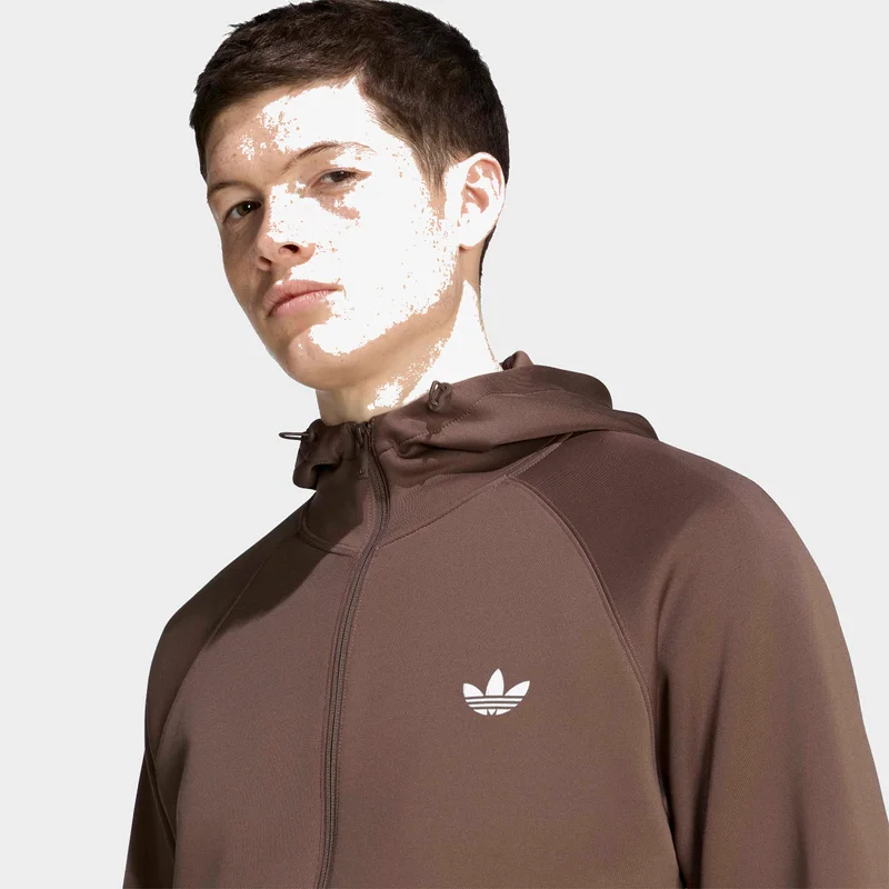 Adidas Originals  TREFOIL ESSENTIALS SPACER FULLZIP Hoodie for Men | Best Price UAE