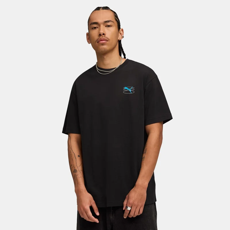 بوما تيشيرت جرافيك جريد للرجال