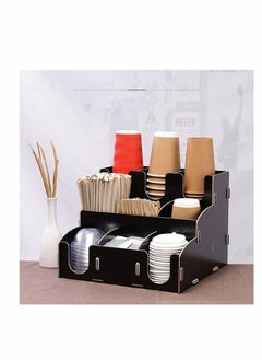 Coffee Station and Cup Organizer,Coffee Bar Accessories Organizer for Countertop