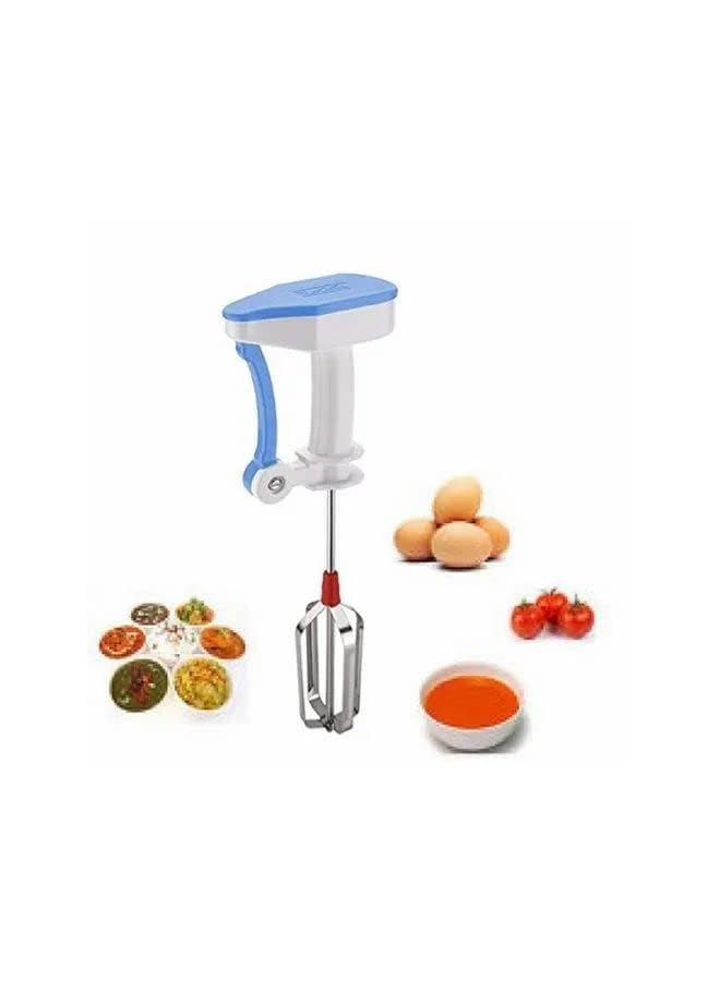 Hand-Cranked Power-Free Blender And Mixer For Easy Food Preparation"