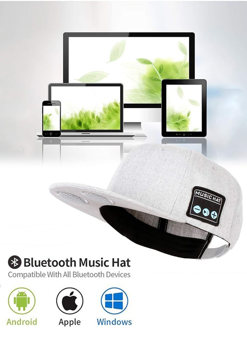 Generic Bluetooth Speaker Hats Adjustable Music Hats Bluetooth Cap for Outdoor Sports Baseball Cap for Men Women Gifts  - Image 5